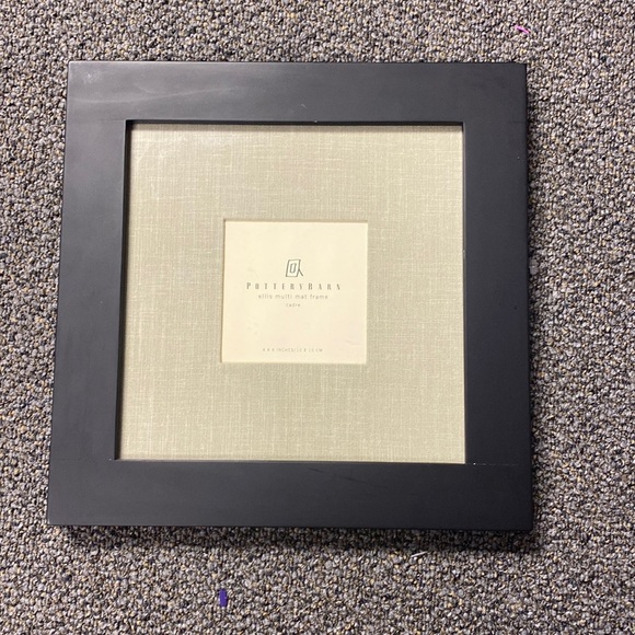 Pottery Barn Wall Decor Pottery Barn Square Brown Wooden Frame